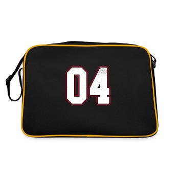 Numéro zéro quatre - 04 Classic Vintage Sport - Sac Retro - noir/or - Dos