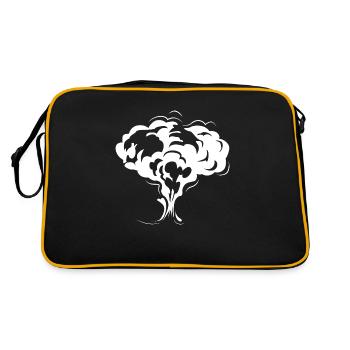 explosion - Retro Bag - black/gold - Back