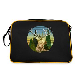 Rotwild - Retro Tasche - Schwarz/Gold - Hinten