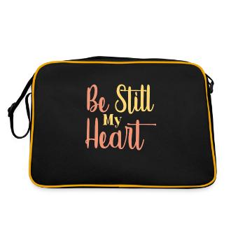 Be Still My Heart - Retro Bag - black/gold - Back