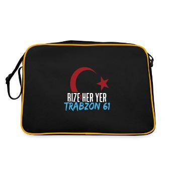 Bize her yer Trabzon - Retro Bag - black/gold - Back