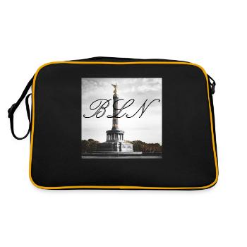 berlin berlin - Retro Bag - black/gold - Back