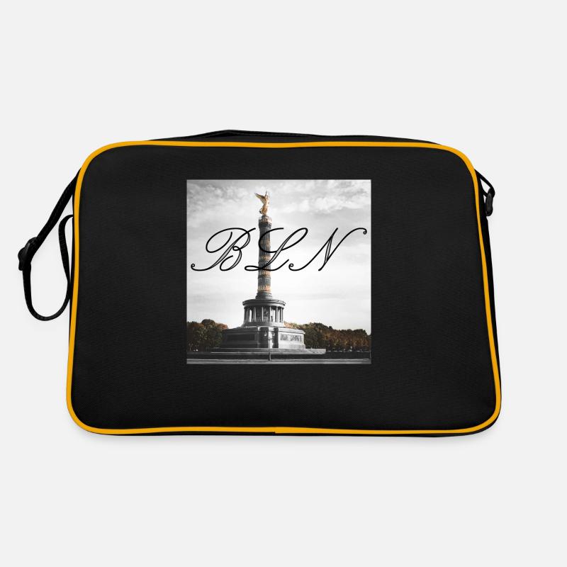 berlin berlin - Retro Bag - black/gold
