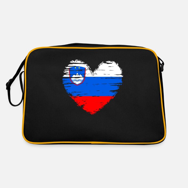 Drapeau drapeau de la Slovénie Sac Retro