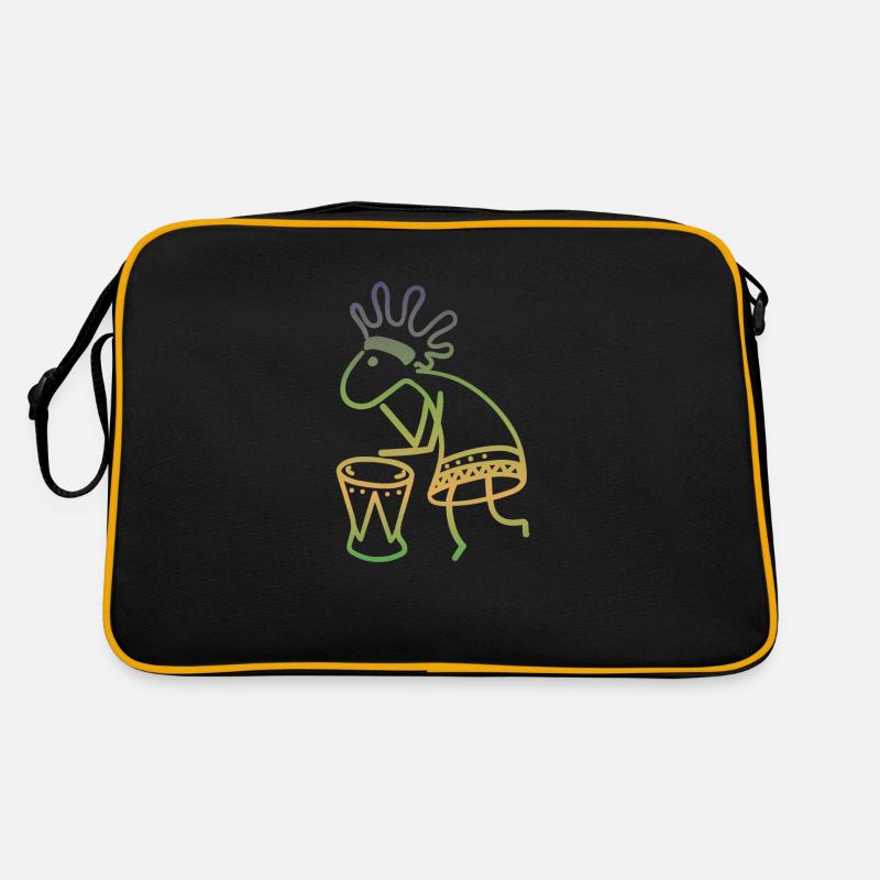 Kokopelli Bunt Retro Tasche