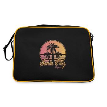 Santa Cruz California - Retro Bag - black/gold - Back