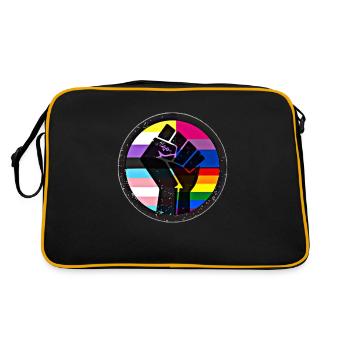 Pride - Retro Bag - black/gold - Back