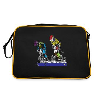 bmx - Retro Bag - black/gold - Back