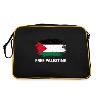 Libérer la Palestine - Sac Retro - noir/or - Dos