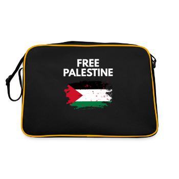Libérer la Palestine - Sac Retro - noir/or - Dos
