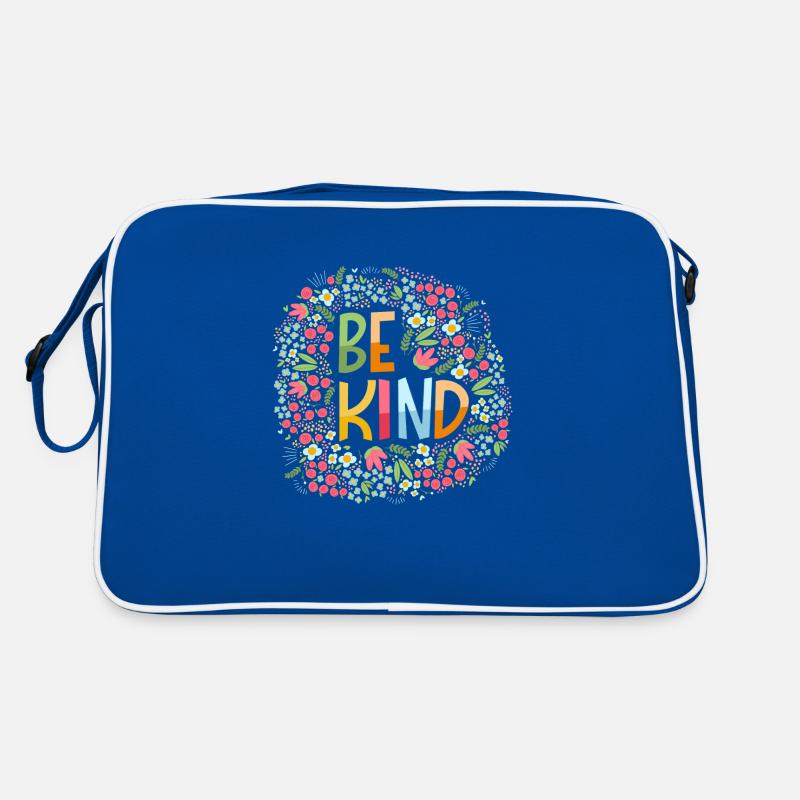 S’il vous manque de lettres à la main avec des fleurs Sac Retro