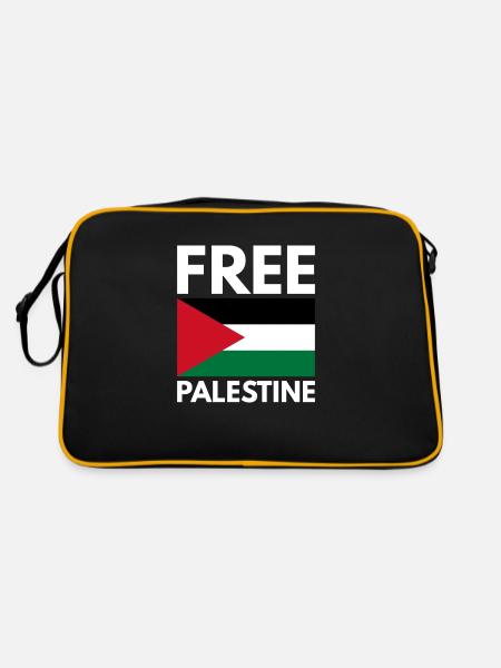 Libérer la Palestine - Sac Retro - noir/or - Dos