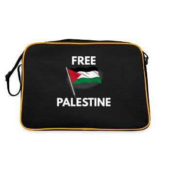 Libérer la Palestine - Sac Retro - noir/or - Dos