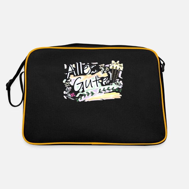 Alles Gute Retro Tasche