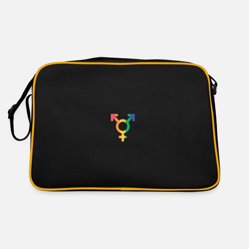 Zeichen LGBT Bi Retro Tasche