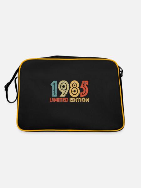 Limited edition 1985 - Retro Bag - black/gold - Back