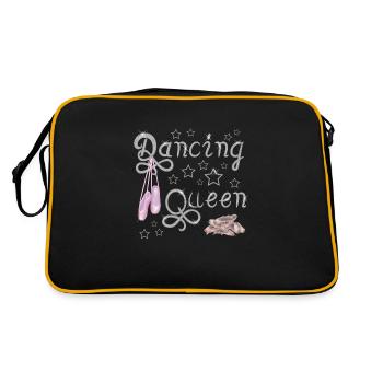 Dancing queen-Silver - Sac Retro - noir/or - Dos