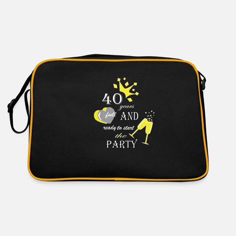 40 ans Sac Retro
