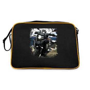 Black GS - Retro Bag - black/gold - Back