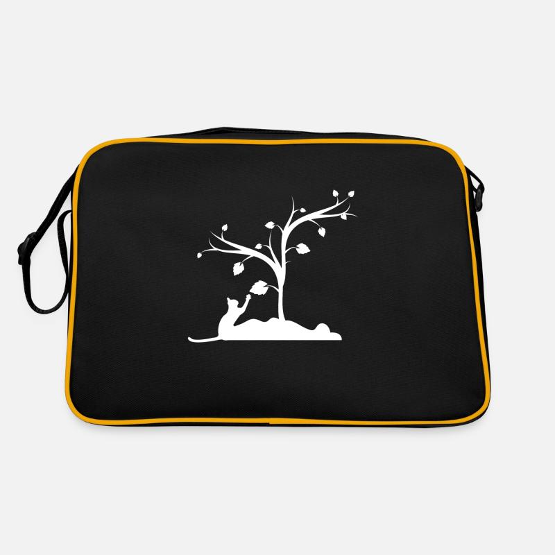 Chat - Sac Retro - noir/or