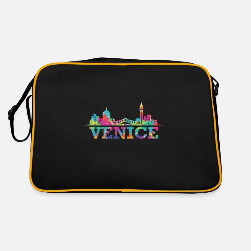 Skyline Venice Impression Italy Souvenir Gift Retro Bag