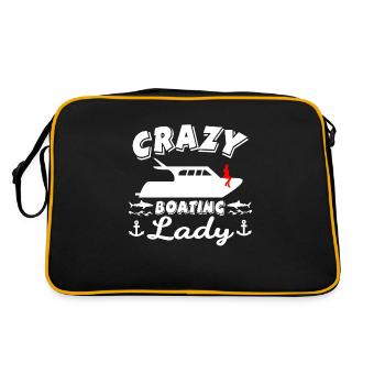 Boat - Retro Bag - black/gold - Back