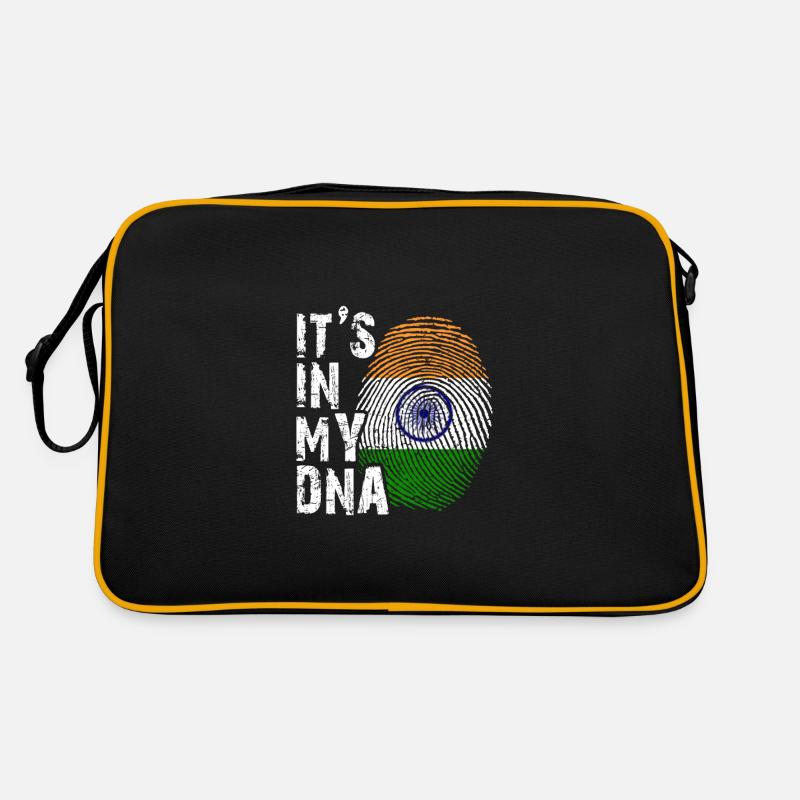 C’est dans mon ADN India Indien Sac Retro