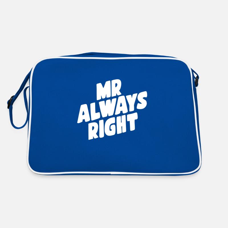 Mr. always Right Retro Bag