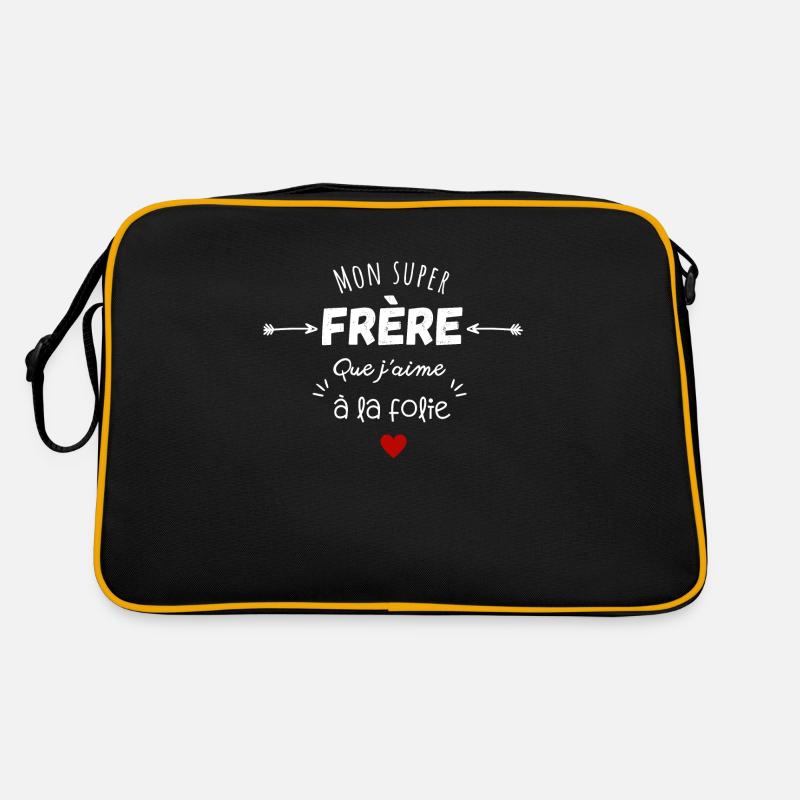 Mon super frère que j'aime Sac Retro