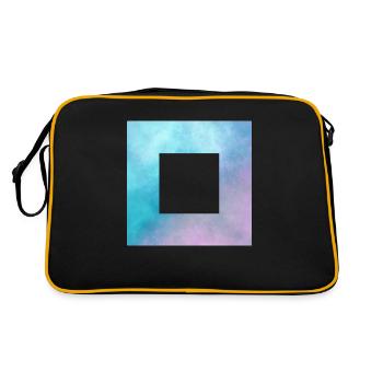 Espace Carré Cut - Sac Retro - noir/or - Dos