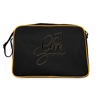 Valentine's Day-Valentine's Day - Retro Bag - black/gold - Back