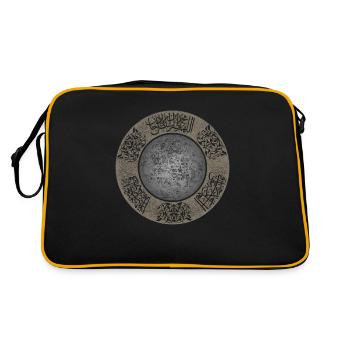 Osmanlı Harp Topu - Retro Tasche - Schwarz/Gold - Hinten