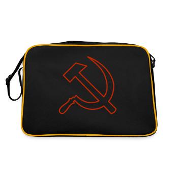 Dicton du communisme - Sac Retro - noir/or - Dos