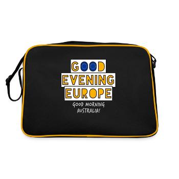 Concours Eurovision européen de la chanson - Sac Retro - noir/or - Dos