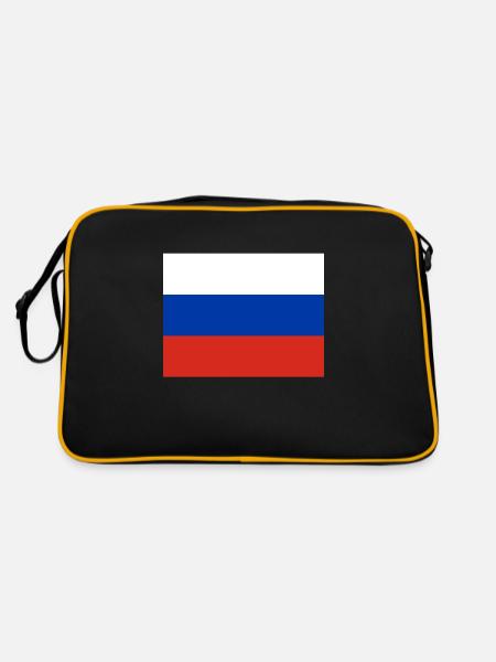 Russie - Sac Retro - noir/or - Dos