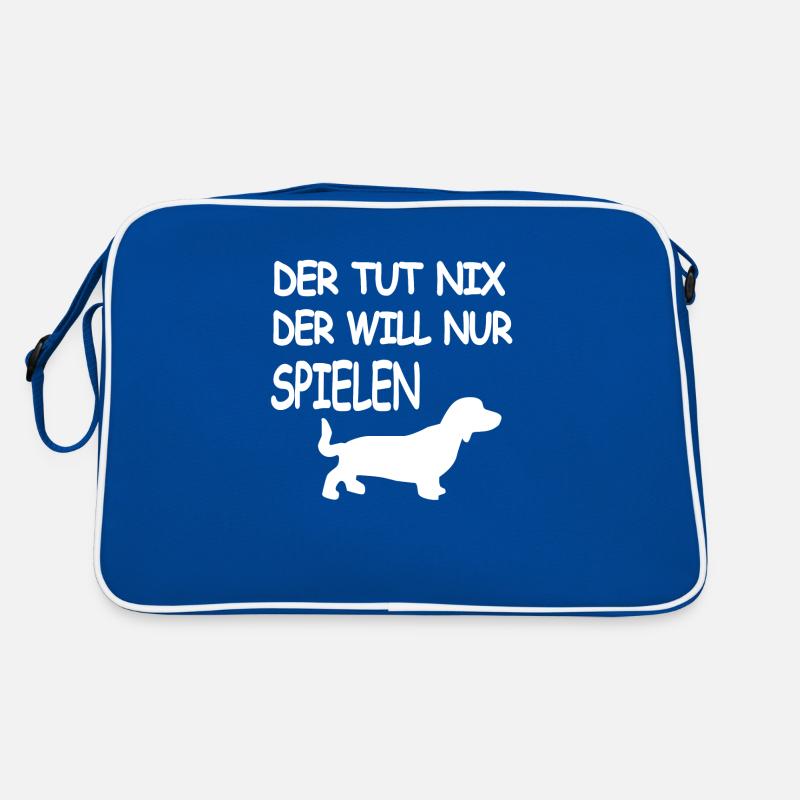 Dackel Retro Tasche