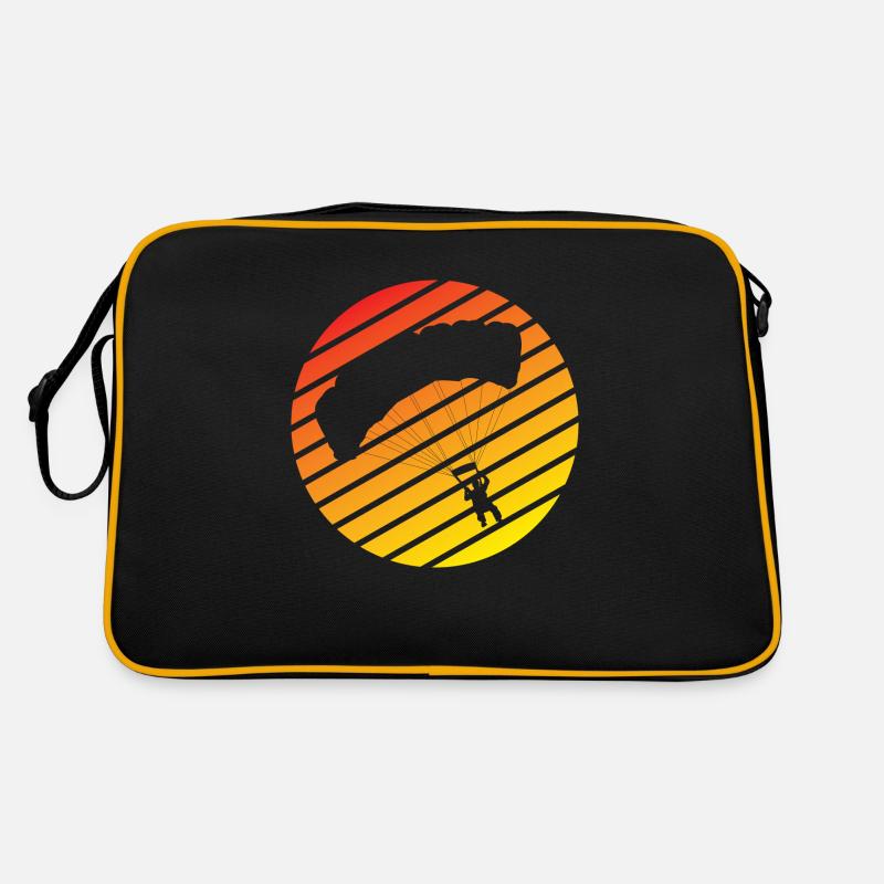 Paraglider Retro Paragliding Skydiving Retro Bag