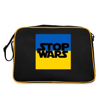 Ukraine - Sac Retro - noir/or - Dos