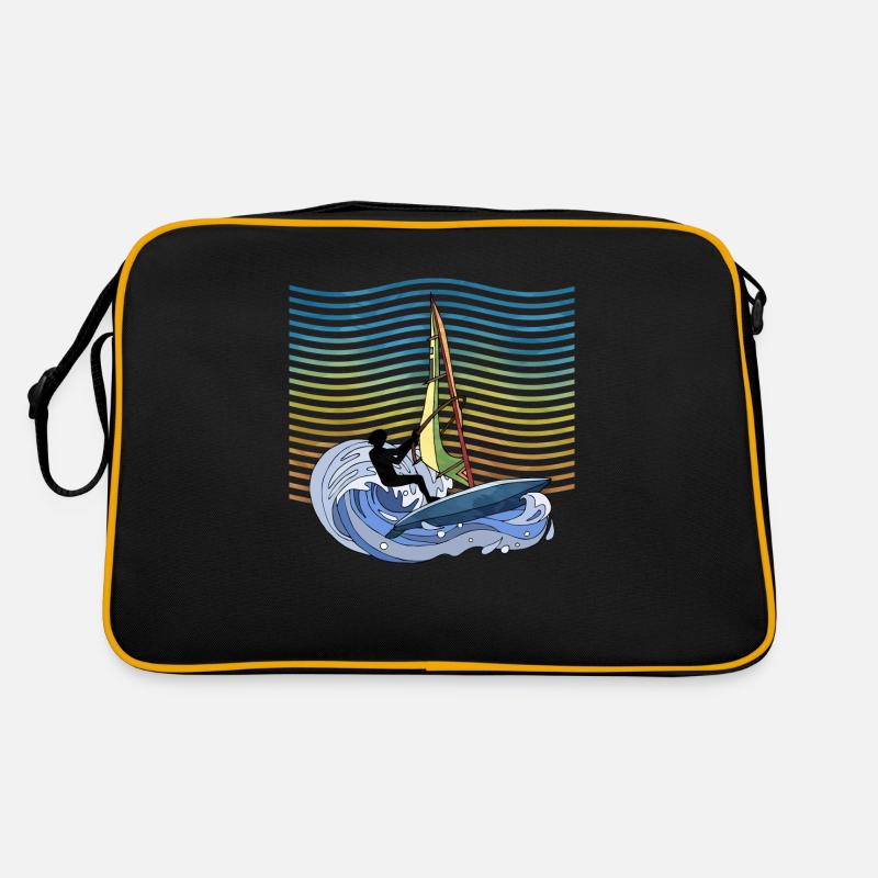 Windsurfen Retro Tasche