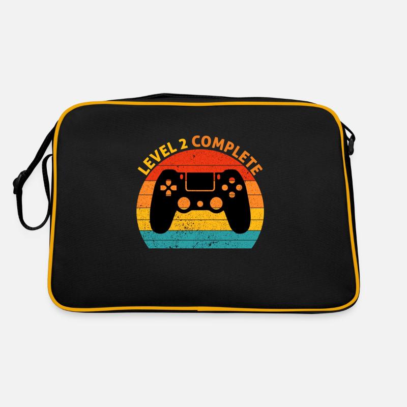 2. Hochzeitstag - Full Level 2 Retro Tasche