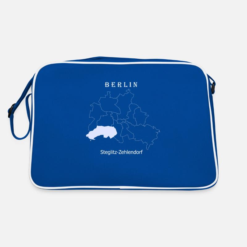 Map Berlin Steglitz Zehlendorf Map Retro Bag