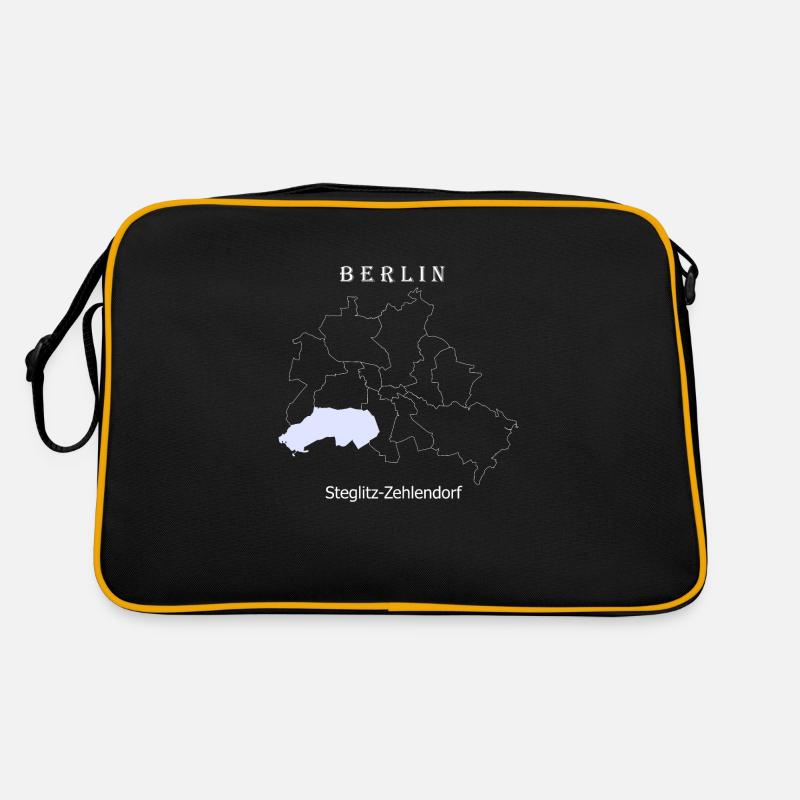 Map Berlin Steglitz Zehlendorf Map Retro Bag