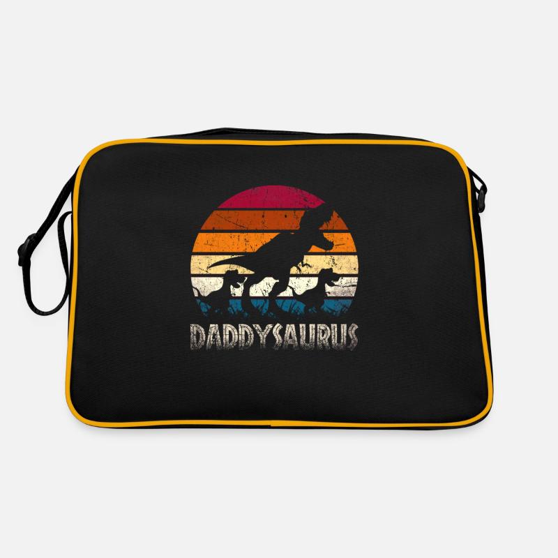 Daddysaurus Retro Tasche
