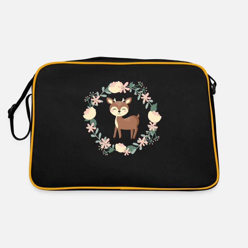 doux petit cerf Sac Retro