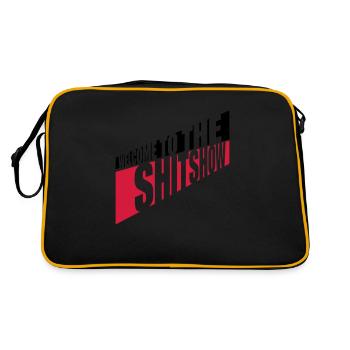 Cheeky Welcome Shitshow - Sac Retro - noir/or - Dos