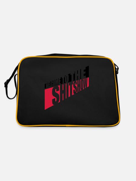 Cheeky Welcome Shitshow - Sac Retro - noir/or - Dos
