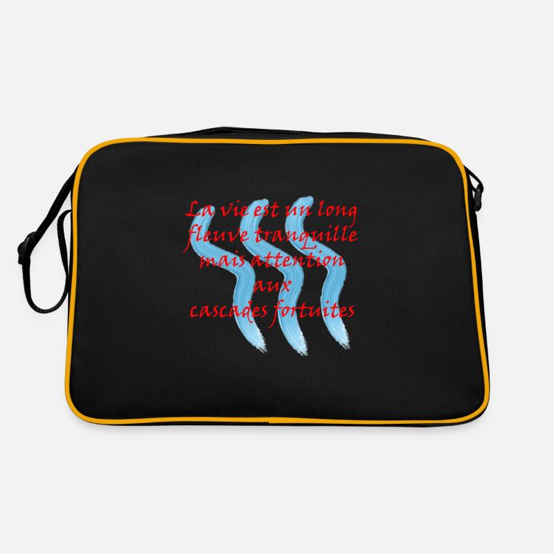 La vie est un long Fleuve tranquille Sac Retro