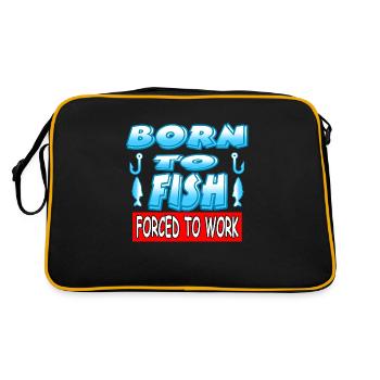 Pêche - Sac Retro - noir/or - Dos