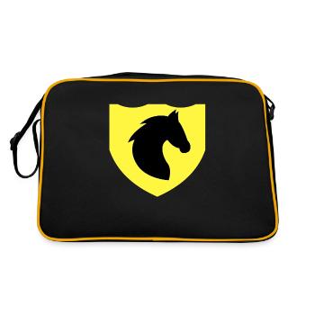 Cheval - Sac Retro - noir/or - Dos