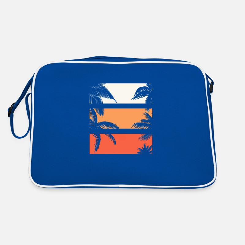 Helles Farbdesign Retro Tasche